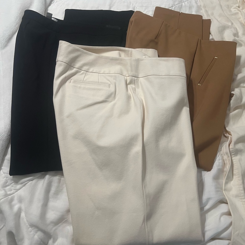 Sold——-Lot of 3 pair Chicos 2.5 Pants